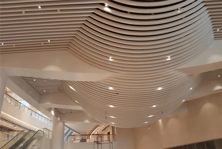 Ál Gataðar Strip Ceiling Panel 3.0mm Solid Panels
