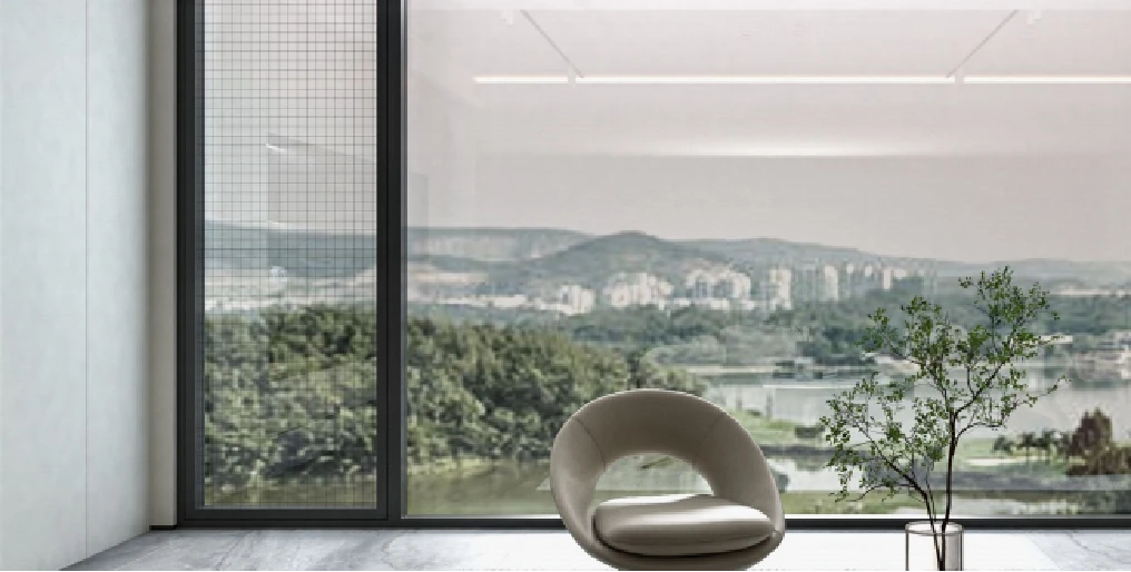 Slim line casement window